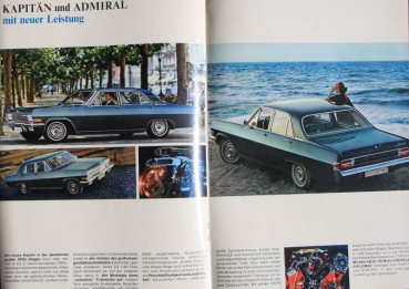 Opel Modelprogram 1965 "Opel baut sie alle" Carbrochure (9312)